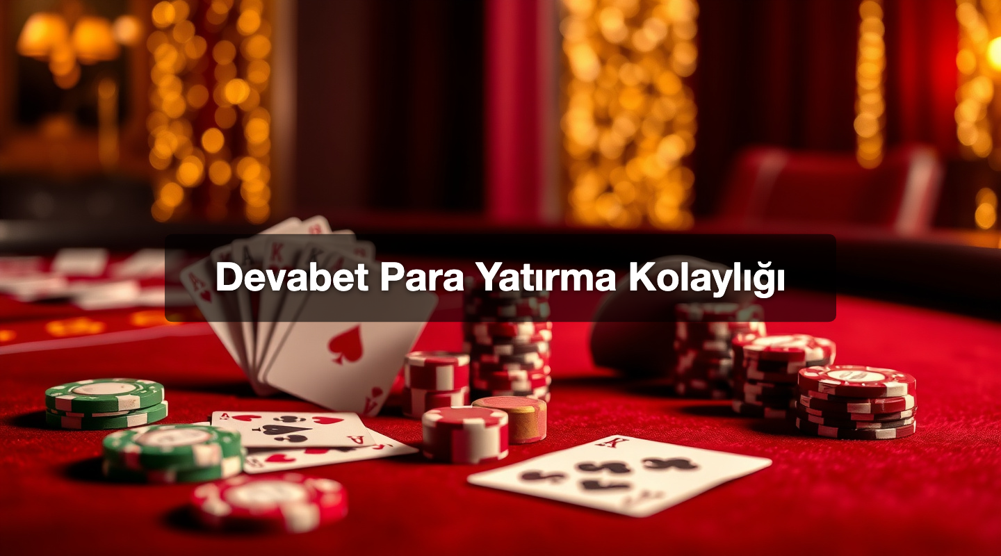 Devabet Para Yatırma Kolaylığı